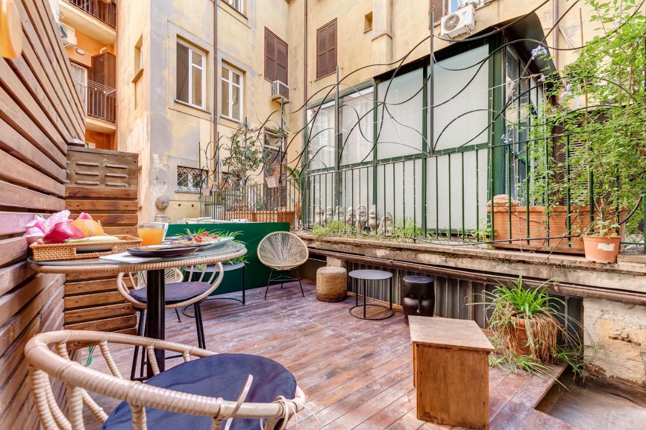 Vivilo Collection - Spanish Steps Macelli Apt With Private Terrace Rom Eksteriør billede